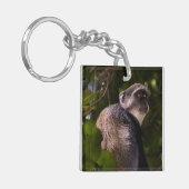 Blauwe aap, Zanzibar Sleutelhanger (Voorkant Links)