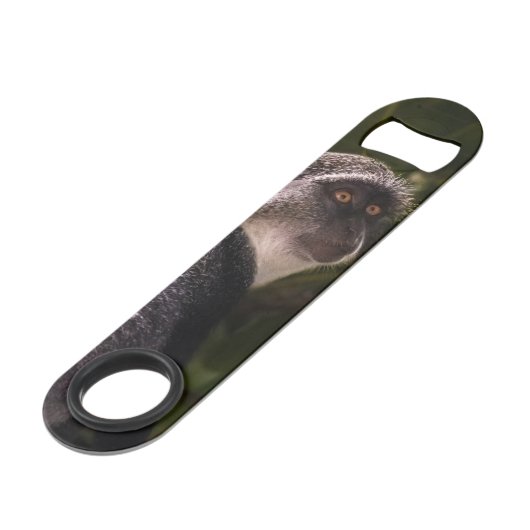 Blauwe aap, Zanzibar Speed Flessenopener (Achterkant Gekanteld)