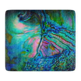 Blauwe Abalone Schelp Snijplank