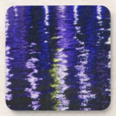 Blauwe Abstracte Onderzetters (Voorkant)