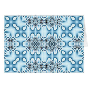 Blauwe Abstracte spiegels