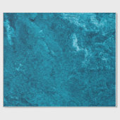 Blauwe abstracte texturesamenvatting, kunst, grafi cadeaupapier (Vlak)