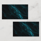 Blauwe Abstracte visitekaartjes (Voorkant / Achterkant)