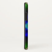 Blauwe abstractie Case-Mate iPhone case (Achterkant / rechts)