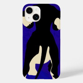 Blauwe achtergrond Case-Mate iPhone 14 hoesje