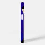 Blauwe achtergrond Case-Mate iPhone case (Achterkant / Rechts)