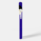 Blauwe achtergrond Case-Mate iPhone case (Achterkant / Links)