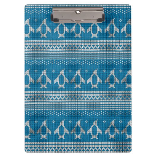 Blauwe achtergrond klembord (Voorkant)