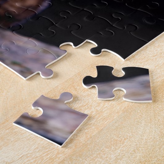 Blauwe adder slang 252 stuk Puzzel Legpuzzel (Zijkant)