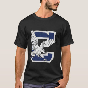 Blauwe adelaars van de middelbare school t-shirt