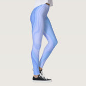 Blauwe Agaat Lagen Leggings (Rechts)