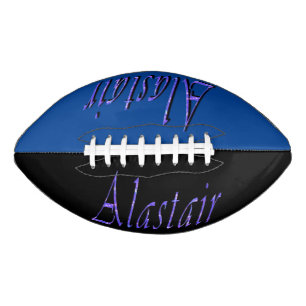 Blauwe Alastair Naam, Football