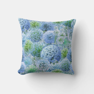 Blauwe Alliums Kussen