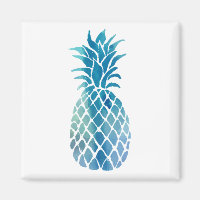 blauwe ananas