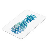 blauwe ananas magneet (Linkerzijde)