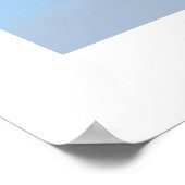 Blauwe Angels in formatie Poster (Hoek)