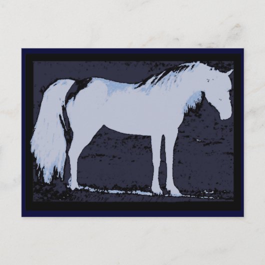 Blauwe Arabische Briefkaarten (Voorkant)