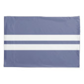 Blauwe auto die door een muur kruipt kussensloop (Achterkant)