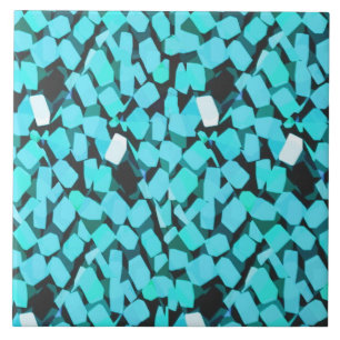 Blauwe Avalanche grote tegel Tegeltje