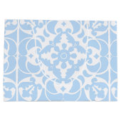 Blauwe Azulejos Portugees Spaans Mediterraan Groot Cadeauzakje (Achterkant)