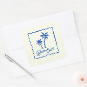Blauwe Baai Sticker (Envelop)
