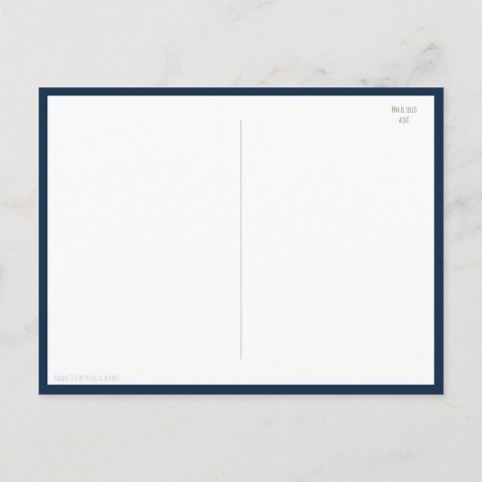 Blauwe Baby Draak Spaans Bedankt Baby Shower Briefkaart (Achterkant)