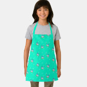 Blauwe baby schort (Insitu)