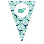 Blauwe Baby shower banner (Tweede vlag)