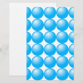 BLAUWE BADEN BRIEFPAPIER (Voorkant / Achterkant)