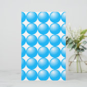 BLAUWE BADEN BRIEFPAPIER (Staand voorkant)