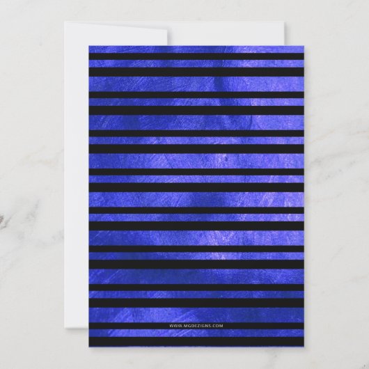 blauwe ballonnen op Afstuderen Kaart (Achterkant)