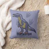 Blauwe Baryonyx Kussen (Deken)