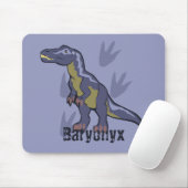 Blauwe Baryonyx Muismat (Met muis)