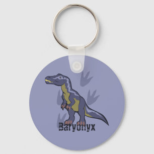 Blauwe Baryonyx Sleutelhanger