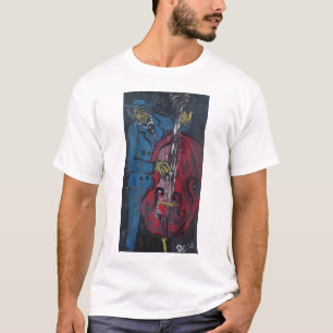 BLAUWE BASS T-SHIRT