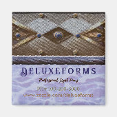 Blauwe Bayview Magneet (Voorkant)