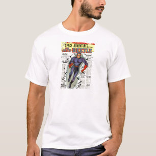 Blauwe Beetle Comic Book Superheld T-shirt