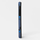 blauwe bellen Case-Mate iPhone case (Achterkant/links)