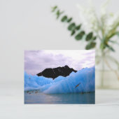 Blauwe berg briefkaart (Staand voorkant)