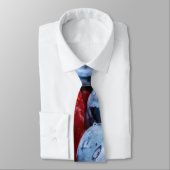 Blauwe bessen en frambozen stropdas (Gebonden)