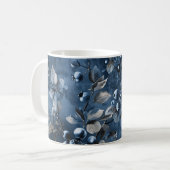 Blauwe bessen Fruit Geïnspireerd Koffiemok (Voorkant links)