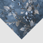 Blauwe bessen Fruit  Geïnspireerd Tissuepapier (Detail)