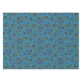 Blauwe bessen op blauw tafelkleed (Voorkant (Horizontaal))