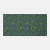 Blauwe bessen op donkergroen bureaumat (Voorkant)