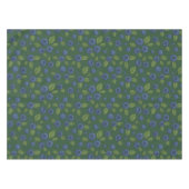 Blauwe bessen op donkergroen tafelkleed (Voorkant (Horizontaal))