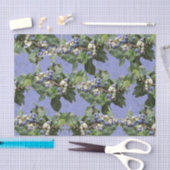 Blauwe bessen! tissuepapier (Craft)