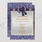 BLAUWE BLAUW RODE BLAUW KAART (Voorkant / Achterkant)