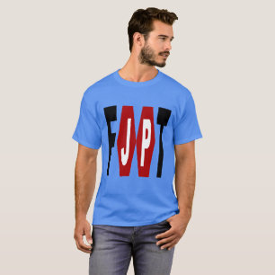 Blauwe Blauwe Basisshirt Design FOOT JAPON T-shirt