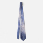 Blauwe bliksemschicht stropdas (Achterkant)
