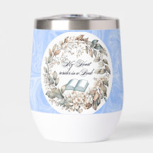 Blauwe Bloem Boeket Boekenliefhebbers